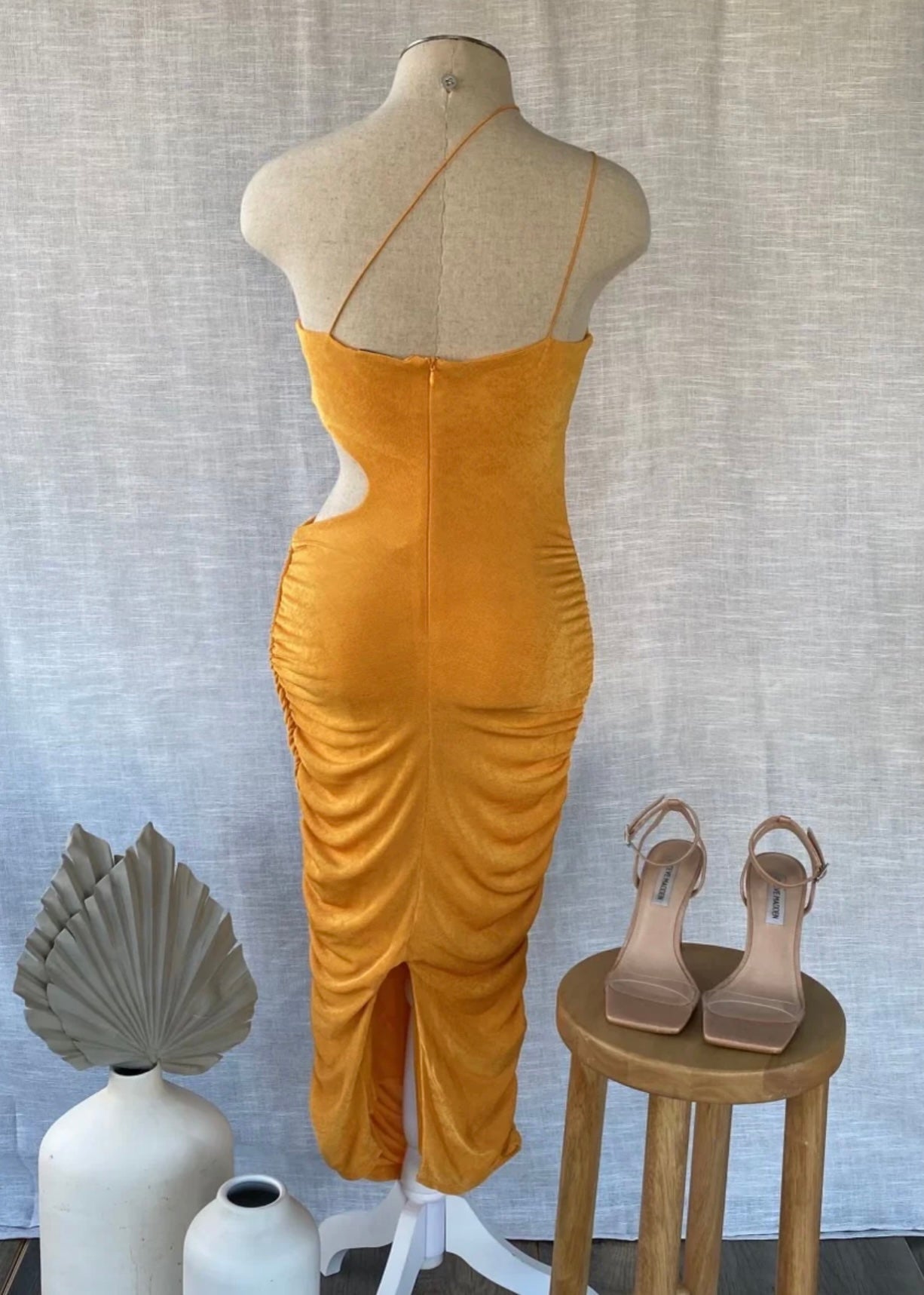 Vacation ready ORANGE DRESS