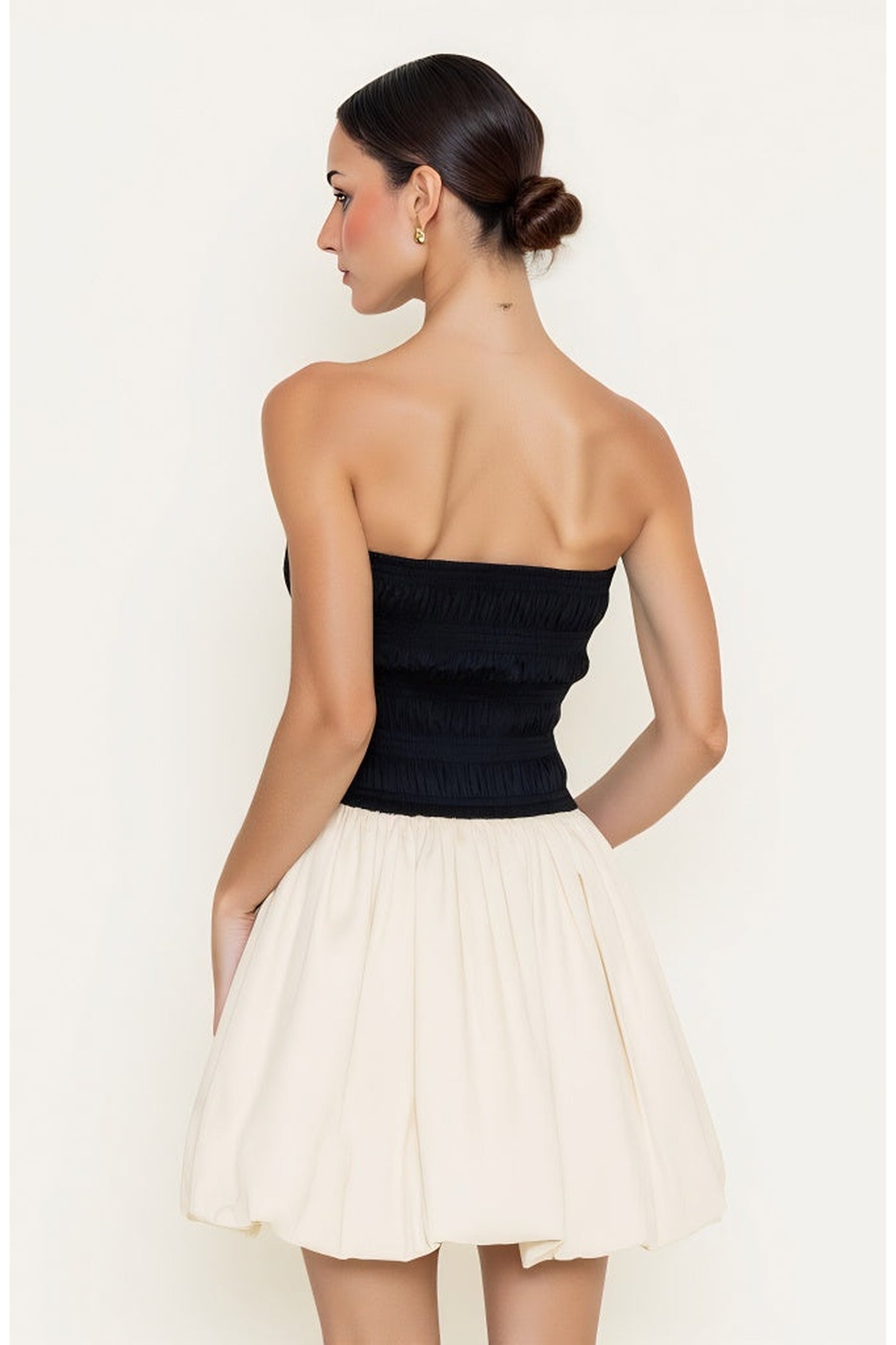STRAPLESS TUB DRESS