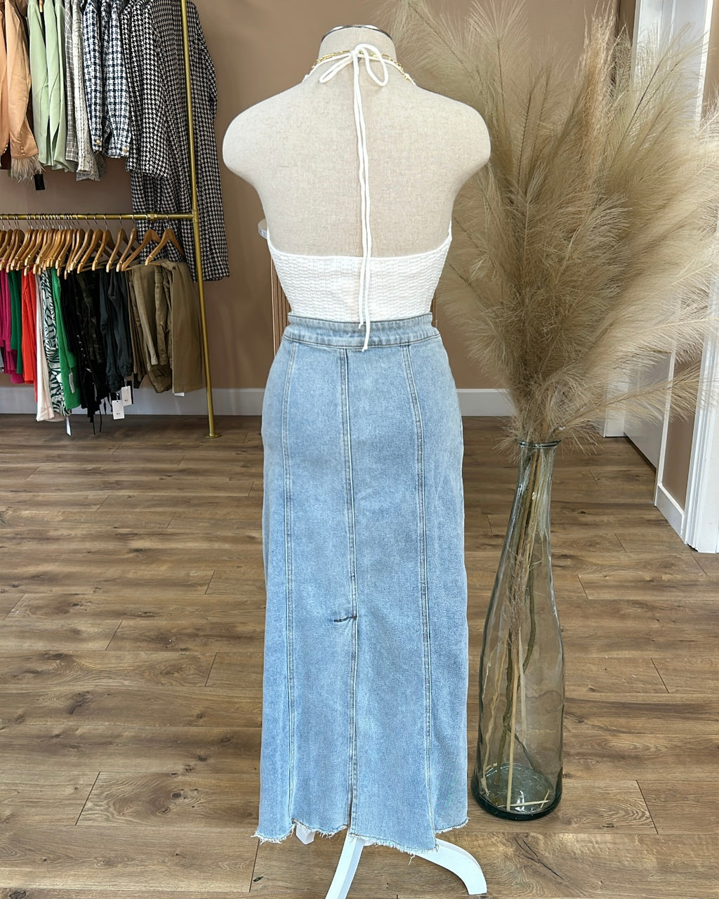 SUMMER DENIM SKIRT