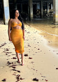 Vacation ready ORANGE DRESS