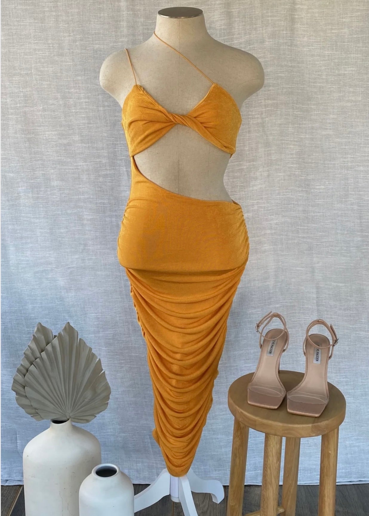 Vacation ready ORANGE DRESS