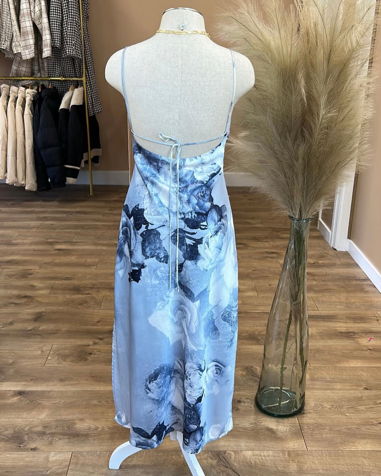 MIDI FLORAL DRESS