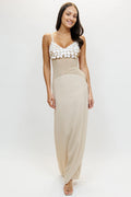COASTAL CHIC SHELL MAXI DRESS