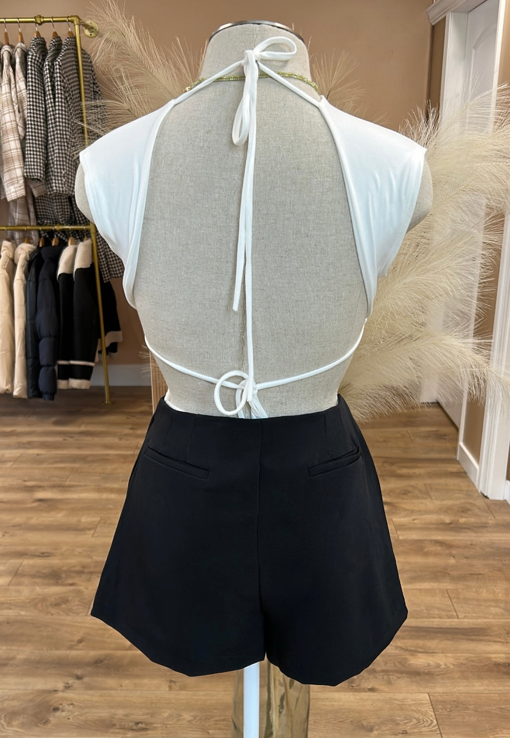 HIGH WAISTED SHORTS