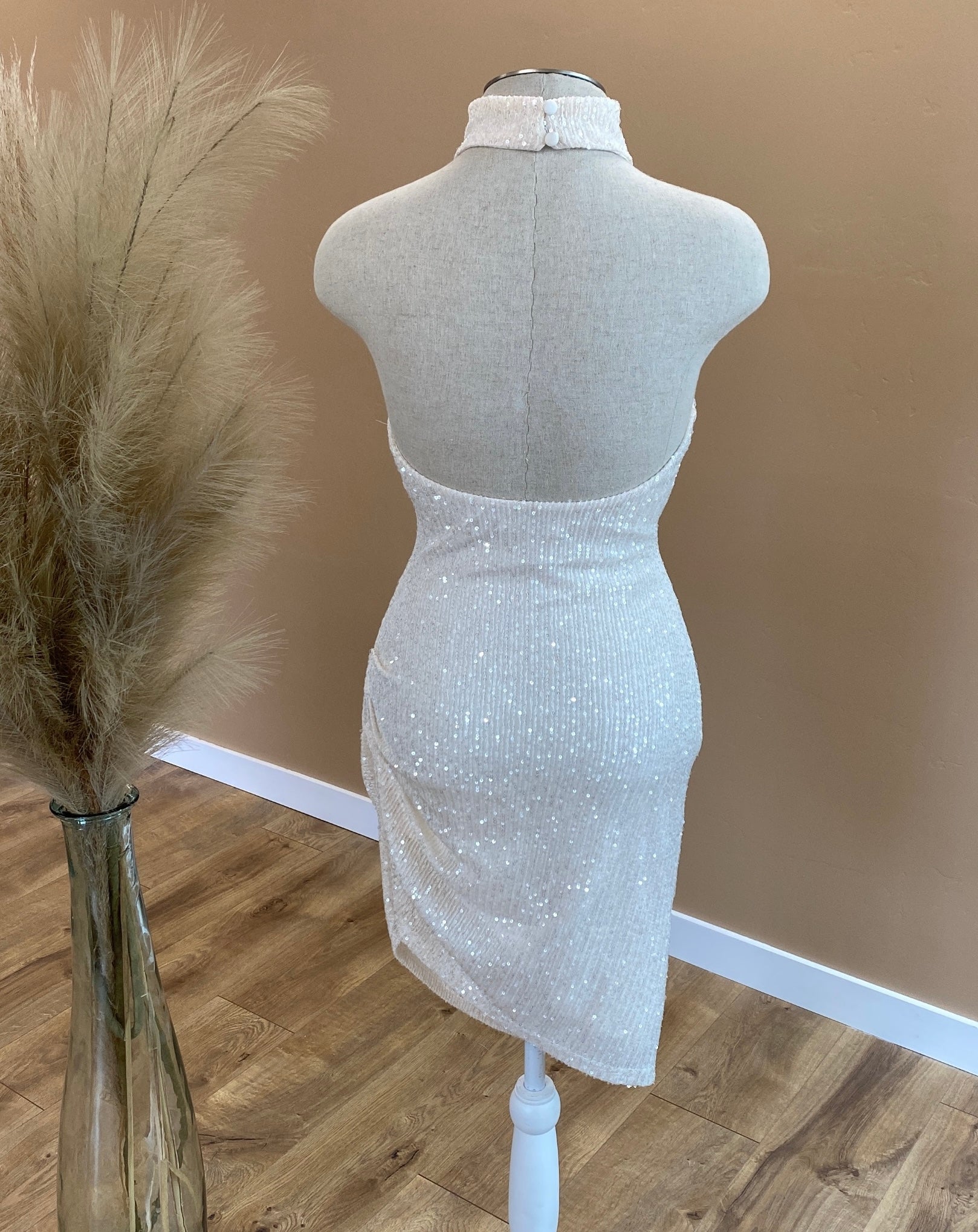 White cinderella dress