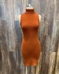 MINI TURTLENECK DRESS