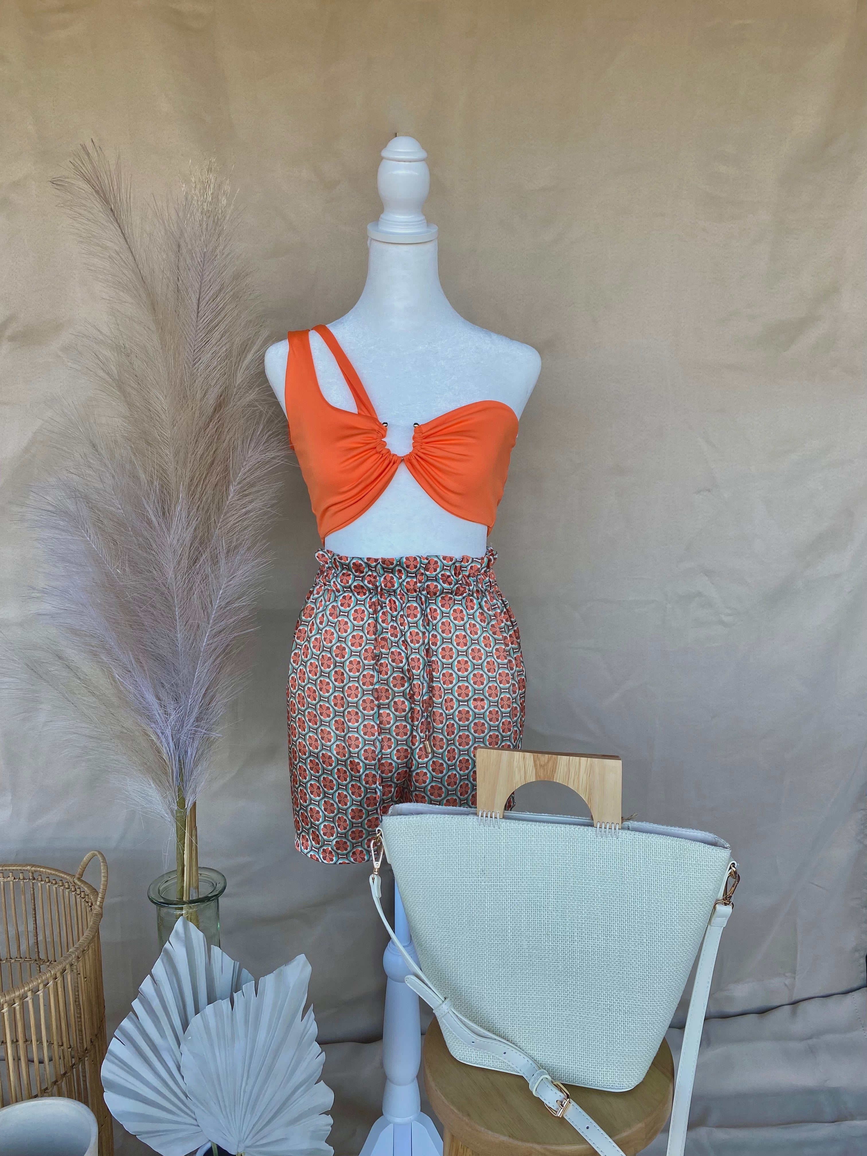 ONE SHOULDER SUMMER TOP