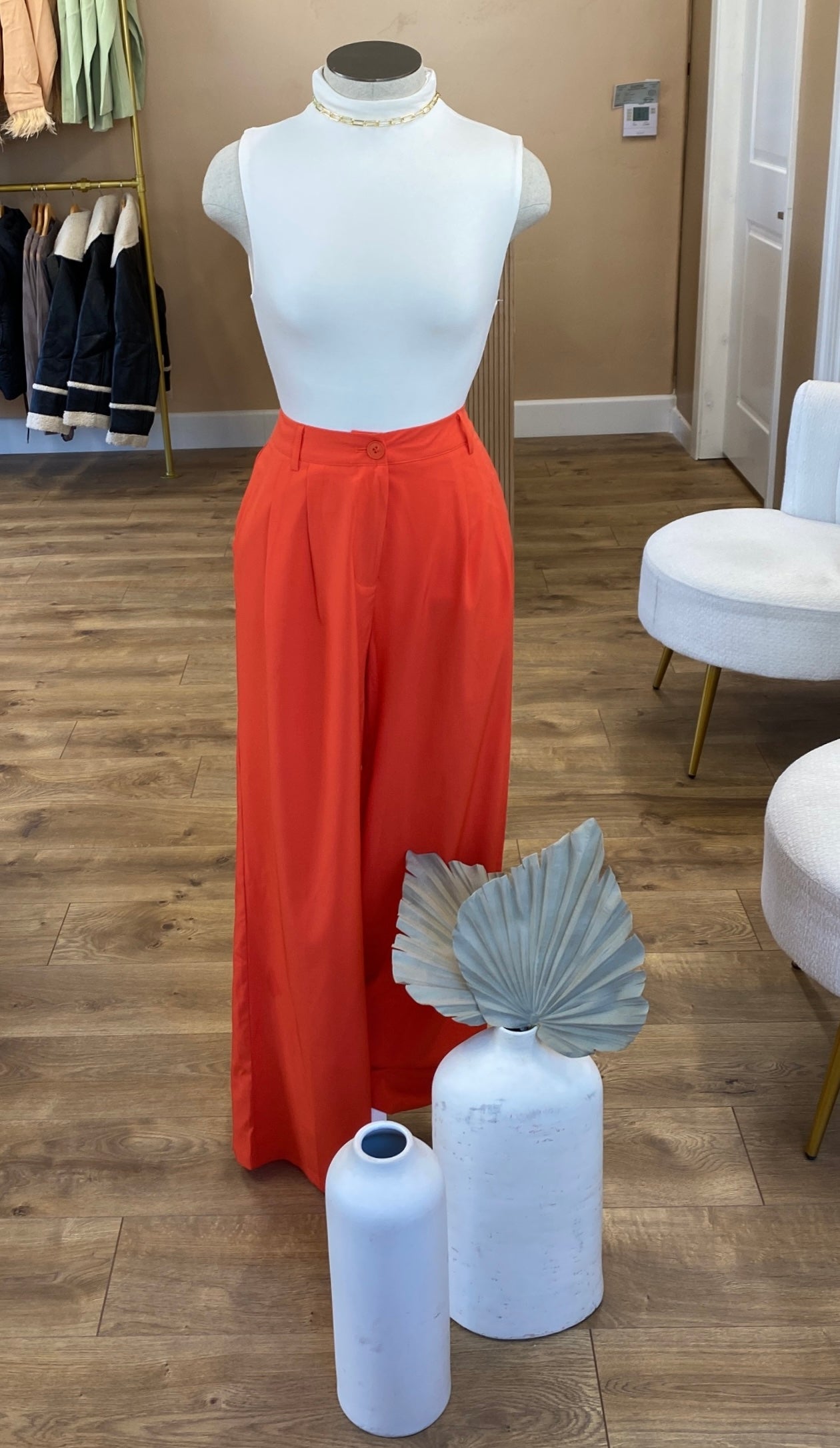 WIDE LEG SUMMER FLOWY PANTS